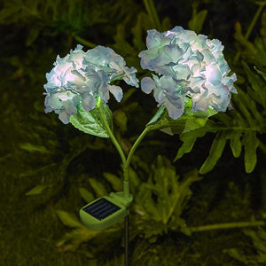 Luz de Hortensia LED con Energía Solar