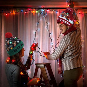 Lindo Gorro de Navidad LED