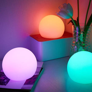 Esfera LED Multicolor Resistente al Agua