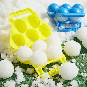 2 Sets de Moldes Instantáneos para Hacer Bolas de Nieve